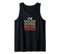 Goldie Name Goldie Personalized Name First Given Tank Top