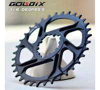 GOLDIX MTB Bicycle Chainring Narrow Wide Mountain Bike Chainwheel 30T 32T 34T 36T 38T For SRAM XX1 X9 XO X01 gx Eagle NX 6 degree 38T