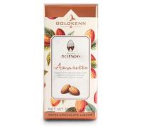 Goldkenn Amaretto Liqueur Chocolate Bar, Swiss Milk, Nutty, 100 g