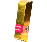 Goldkenn Swiss Luxury Chocolate Goldbar - 300g Milk Chocolate with Hazelnuts & Almonds, 30 Pralines | Luxury Gifting for Anniversaries, Birthdays & Dinner Parties