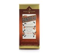 Goldkenn Swiss Milk Chocolate Bar with Cointreau Liqueur Center | 100g Premium Chocolate | Elegant Spirit Infusion