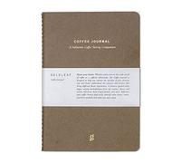 Goldleaf Coffee Journal - Find YOUR Best Coffee With This Notebook, and Guidebook All In One - Coffee Lover’s Gift For Women & Men - Capture Your Favorite Coffee Experiences In ONE Coffee Book!