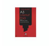 Goldline Layout Pad 50GSM 80 Sh A3