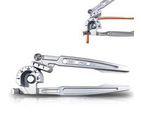 GOLDMAN SERVICE - 3-in-1 Manual Tube Bender - 180 Degree Bend for Copper, Aluminum and Brass Hollow Tubes - Sizes 1/4", 5/16" and 3/8"