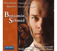 GOLDMARK / BRAHMS / - VIOLIN CONCERTO - CD - J3z