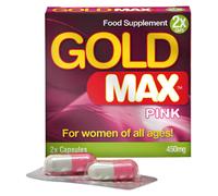 GoldMAX Libido Pink Supplement For Women 2 Pack 450mg