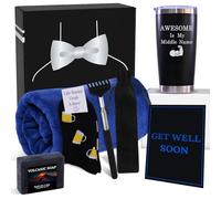 GOLDMUS Get Well Soon Gifts for Men - Care Package for Men and Get Well Gifts for Men After Surgery. Inspirational Gift Baskets for Men, Encouragement Gift Box for Men