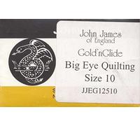 Gold'n Glide Big Eye Quilting Needles -Size 10 10/Pkg