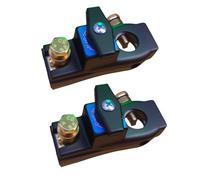 GoldOars 2PCS Battery Isolator Switch, 12V-24V Battery Disconnect Switch, Quick Disconnect Power Cut Off, boat battery isolator for Car, Marine, RV, ATV, Motorcycle