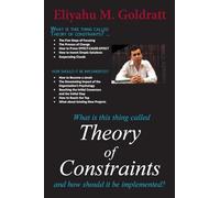 Goldratt - ory of Constraints - New paperback or softback - X555z