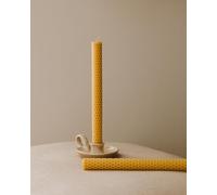 Goldrick 4 Beeswax Candles 100% Beeswax, Natural and Handmade Candle - Natural Living