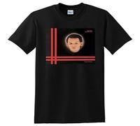 GOLDROAST Gary Numan T Shirt Telekon Vinyl Cd Cover Or O-Neck Unisex Short Sleeve T-Shirt Black M