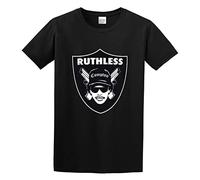 GOLDROAST Ruthless Raiders O-Neck 100% Cotton Short Sleeve Unisex T-Shirt S Black