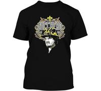 GOLDROAST Zucchero Black Cat World Tour 68 Crew Neck Unisex Short Sleeve T-Shirt S