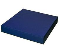 Goldstar 10cm/4 inch Thick Waterproof Seat Pad Rattan Garden Furniture Outdoor Indoor Foam Filled Booster Cushion With Removable Fabric Zipper Cover (50 x 56cm/20" x 22", Navy Blue)