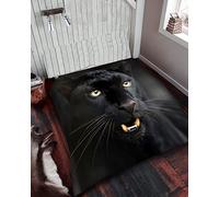 GoldStar® 3D Animal Fur Blanket Sofa Bed Throw Extra large King Size 200 x 240cm, 3D Black Panther