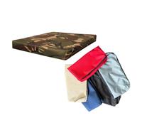 Goldstar Replacement Waterproof Cushion Cover Only For Rattan Chair Sofa 5cm Thick Pad Outdoor Garden, 45 x 45 cm (18" x 18"), Camouflage