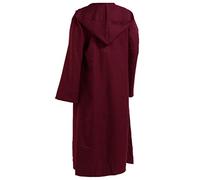 GOLDSTITCH Men Hooded Robe Cloak Knight Fancy Cool Cosplay Costume Red M
