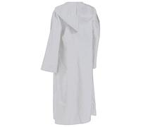 GOLDSTITCH Men Hooded Robe Cloak Knight Fancy Cool Cosplay Costume White S