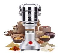 Goldtouch 550g Electric Grain Mill 2000W Spice Grinder 304 Stainless Steel High Speed 28000rpm Electric Grain Grinder for Nut, Rice, Spice, Coffee, Flour, Herb