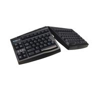 Goldtouch USB and PS2 German Layout Keyboard - Black