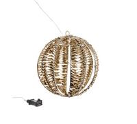Goldtwist Gold Led Globe Light 30Cm