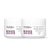 Goldwell Dual Senses Blonde & Highlights Anti-Yellow 60 Second Treatment 200ml Double - 200 ml