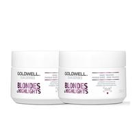 Goldwell Dual Senses Blonde & Highlights Anti-Yellow 60 Second Treatment 200Ml Double In Clear Clear One Size