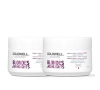Goldwell Dual Senses Blonde & Highlights Anti-Yellow 60 Second Treatment 200Ml Double In Clear Clear One Size