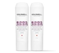 Goldwell Dual Senses Blonde & Highlights Anti-Yellow Conditioner 200ml Double - 200 ml
