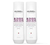 Goldwell Dual Senses Blonde & Highlights Anti-Yellow Shampoo 250ml Double - 250 ml