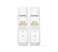 Goldwell Dual Senses Rich Repair Restoring Shampoo 250ml Double in Clear Goldwell Clear