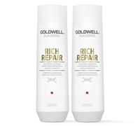 Goldwell Dual Senses Rich Repair Restoring Shampoo 250ml Double in Clear Goldwell Clear