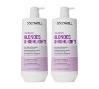 Goldwell Dualsenses Blondes & Highlights Anti-Yellow Shampoo 1000Ml Double