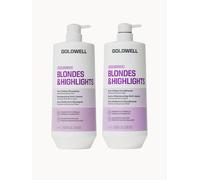 Goldwell Dualsenses Blondes & Highlights Anti-Yellow Shampoo and Conditioner Supersize Duo Set