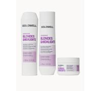 Goldwell Dualsenses Blondes & Highlights Anti-Yellow Shampoo, Conditioner and Mask Ultimate Set