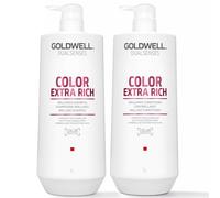 Goldwell Dualsenses Color Brilliance Extra Rich Shampoo and Conditioner 1L Duo (Worth £149)