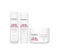 Goldwell Dualsenses Color Extra Rich Shampoo 250ml, Conditioner 200ml and 60sec Treatment 200ml