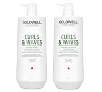 Goldwell Dualsenses Curls & Waves Shampoo Conditioner Duo in White Goldwell White