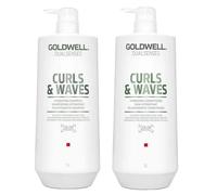 Goldwell Dualsenses Curls & Waves Shampoo Conditioner Duo in White Goldwell White