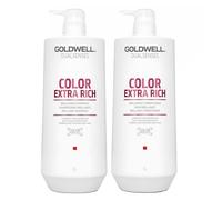 Goldwell Dualsenses Extra Rich Brilliance Shampoo & Extra Rich Conditioner Duo 2 x 1000ml
