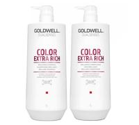 Goldwell Dualsenses Extra Rich Brilliance Shampoo Conditioner Duo In White White One Size