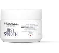 Goldwell Dualsenses Just Smooth 60sec Treatment express regeneration mask for unruly hair 200 ml