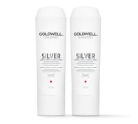 Goldwell l DOUBLE Dualsenses Silver Conditioner 200ml in Clear Goldwell Clear