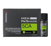 Goldwell Men Reshade Grey Blending Power Shot color for coloring gray 4 x 20 ml, 5CA - cool ash brown