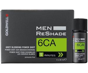Goldwell Men Reshade Grey Blending Power Shot color for coloring gray 4 x 20 ml, 6CA