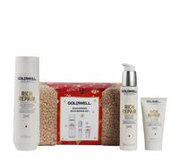 Goldwell-Dual-Senses Hair-care Rich-RepairRich Repair X-Mas Set 2025 Dualsenses Rich Repair Restoring Shampoo 250 ml + Dualsenses Rich Repair 60 Sec Treatment 50 ml + Dualsenses Rich Repair 6 Effects 