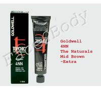 Goldwell Topchic Permanent Hair Color -The naturals- 4NN Mid Brown -Extra 60ml