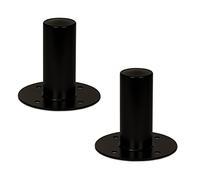 Goldwood Speaker Stand Top Hat 2 Speaker Cabinet Pole Mount Black (TH45)