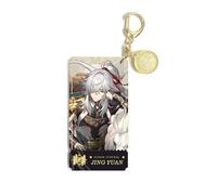 GOLEHS Honkai Star Rail Character Acrylic Keychain - 3.54" x 1.85" Waterproof and Scratch-Resistant Design, Jing Yuan, General